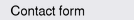 Contact form